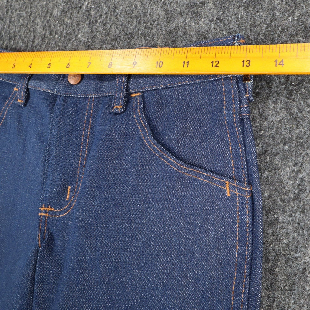 Maverick Boys Jeans Size 8 Husky Vintage Deadstock Indigo Western Bootcut Denim - take2supply