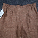 Erin London Pants Womens XL Camel Brown Pleated Straight Leg NWT NOS - take2supply
