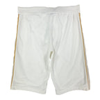 Nike Y2K Dri-FIT Athletic Shorts Womens Small White Gold 238735-100 NWT - take2supply