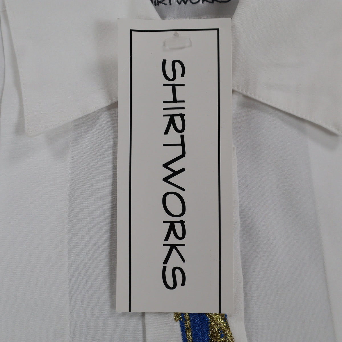 Shirtworks Christmas Shirt Womens S White Embroidered NWT NOS - take2supply
