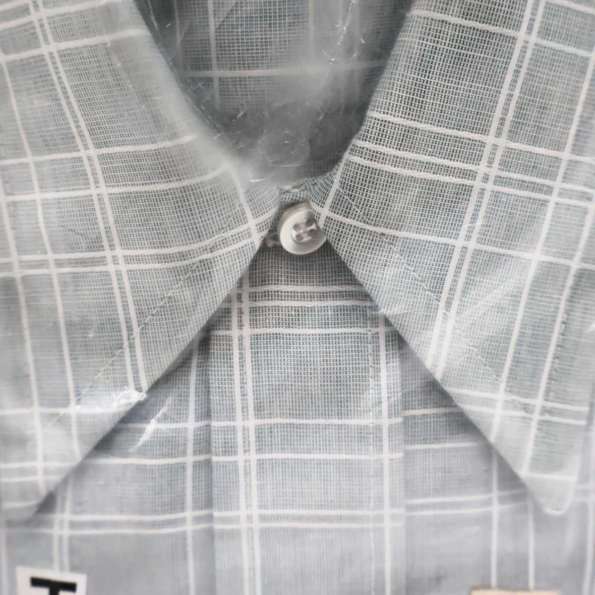 Mr Dee Cee Shirt Boys 10 Gray Green Plaid Long Sleeve Dagger Collar USA NWT - take2supply