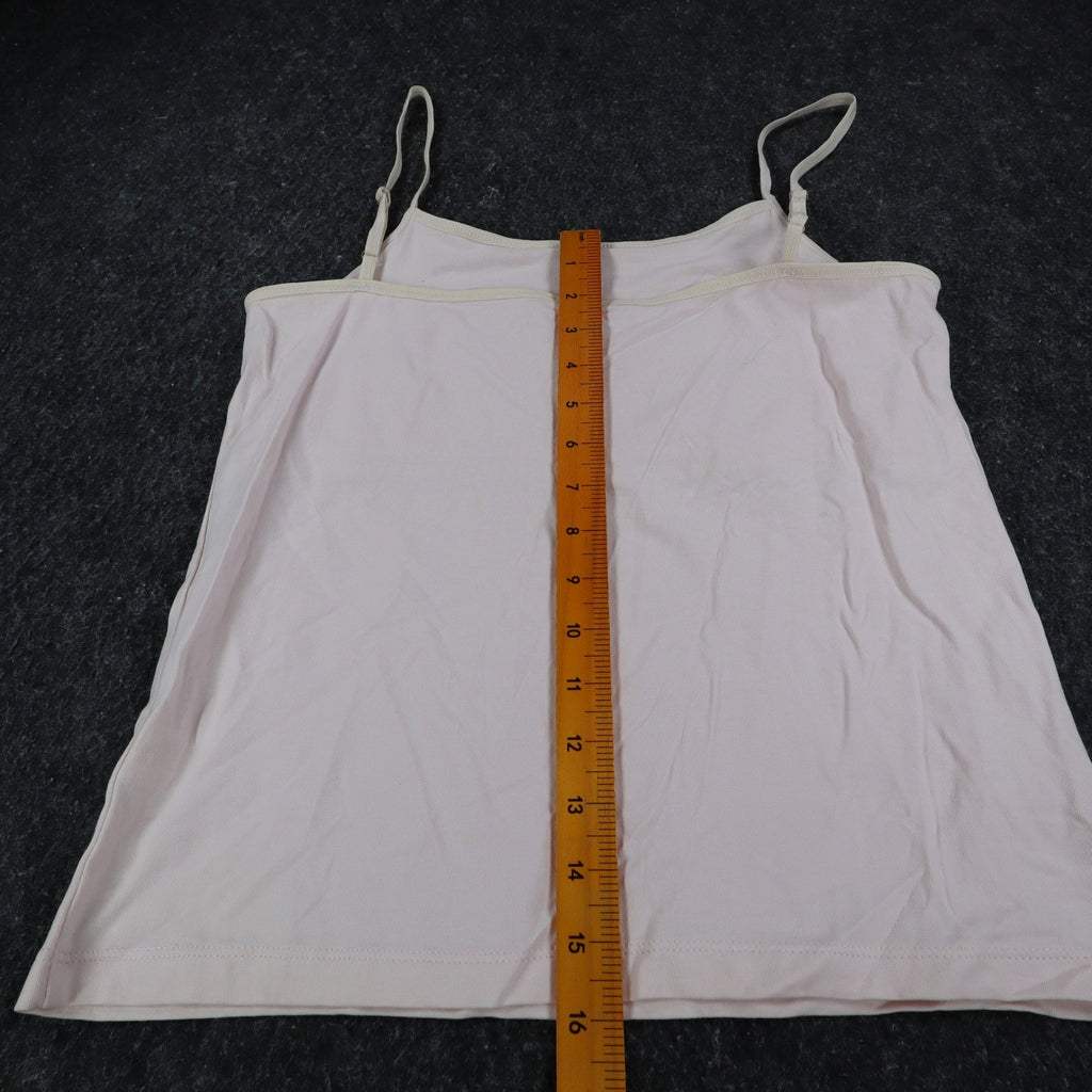 Great Republic Camisole Women Large Pink Cotton Stretch Cami Tank Top GR103 - take2supply