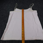 Great Republic Camisole Women Large Pink Cotton Stretch Cami Tank Top GR103 - take2supply