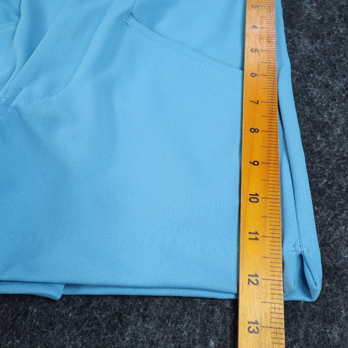 Swingster Athletic Shorts Mens Small Vintage 70s Blue Polyester Deadstock NWT - take2supply