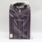 Van Heusen Editions Dress Shirt Mens 15 32/33 Vintage Purple Striped Deadstock - take2supply
