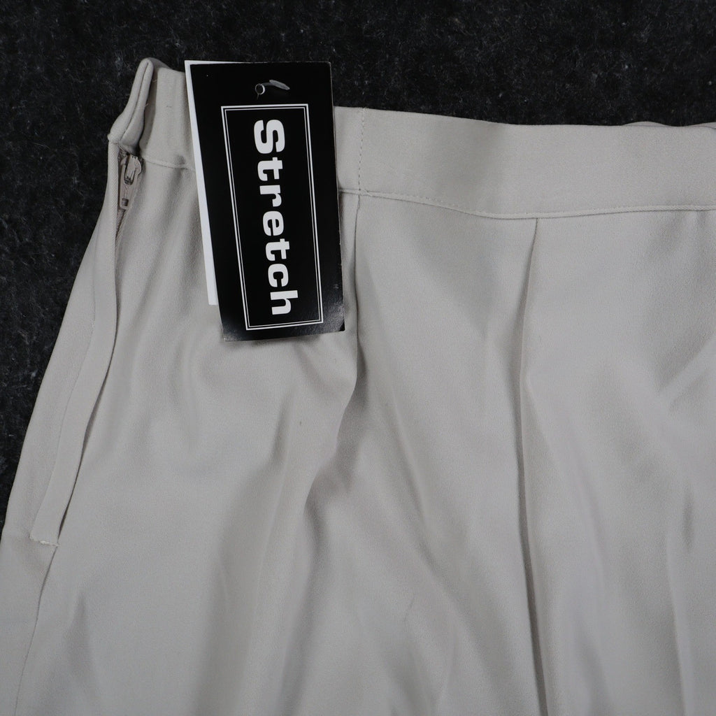 N Touch Pants Womens 8 Stone Stretch Straight Leg Side Zip NWT NOS - take2supply
