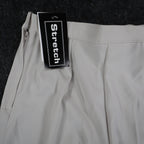 N Touch Pants Womens 8 Stone Stretch Straight Leg Side Zip NWT NOS - take2supply