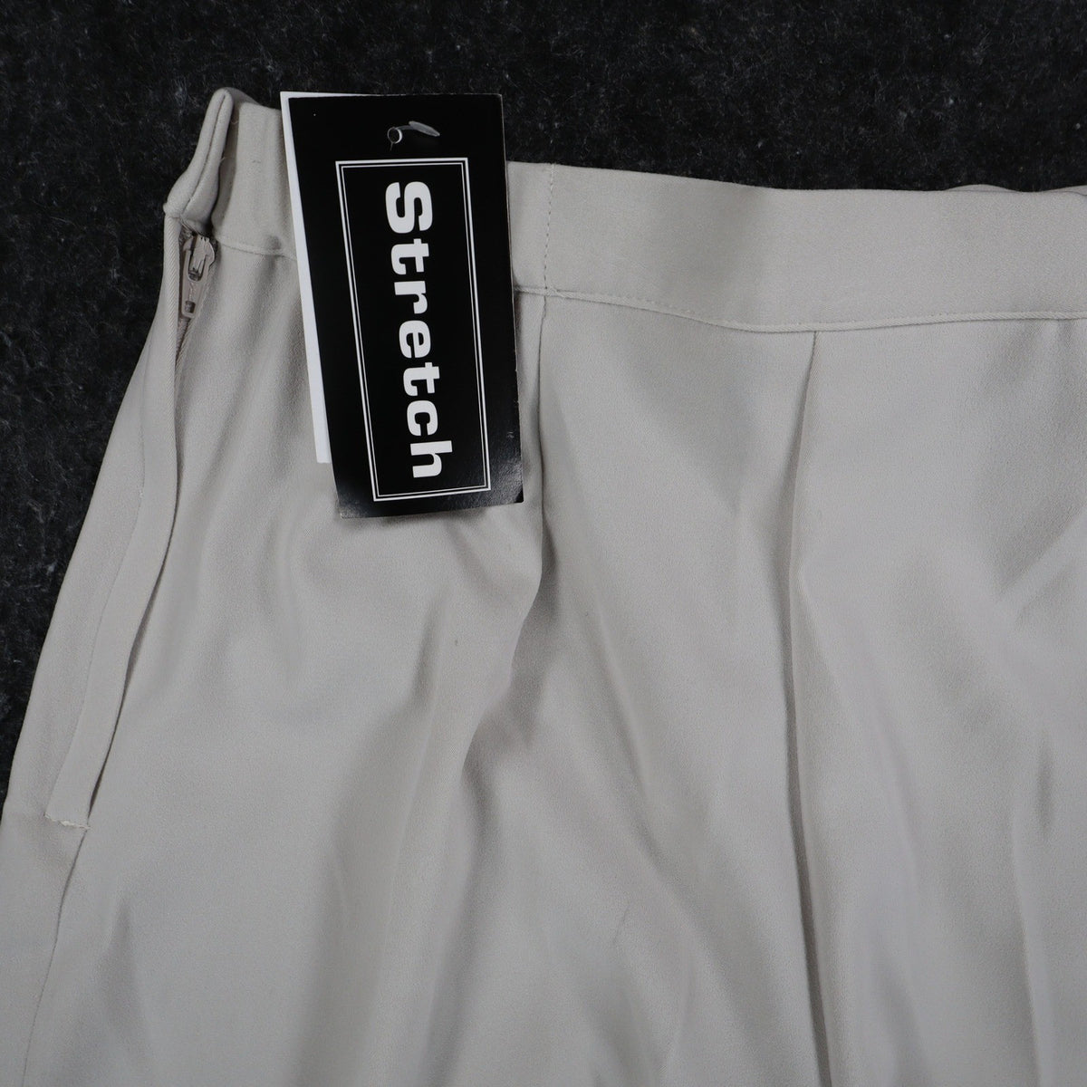 N Touch Pants Womens 8 Stone Stretch Straight Leg Side Zip NWT NOS - take2supply
