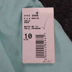 Southern Lady Pleated Shorts Womens Size 10 Aqua Twill High Waist Elastic Back - take2supply