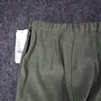 Lucia Trousers Womens Size 8 Y2K Cactus Green Stretch Pleated Straight Leg Pants - take2supply