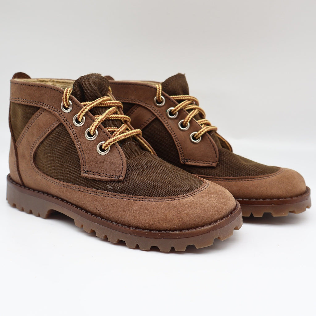 Willits Boots Kids Size 11.5 M Vintage 90s Brown Leather Deadstock Made in USA - take2supply