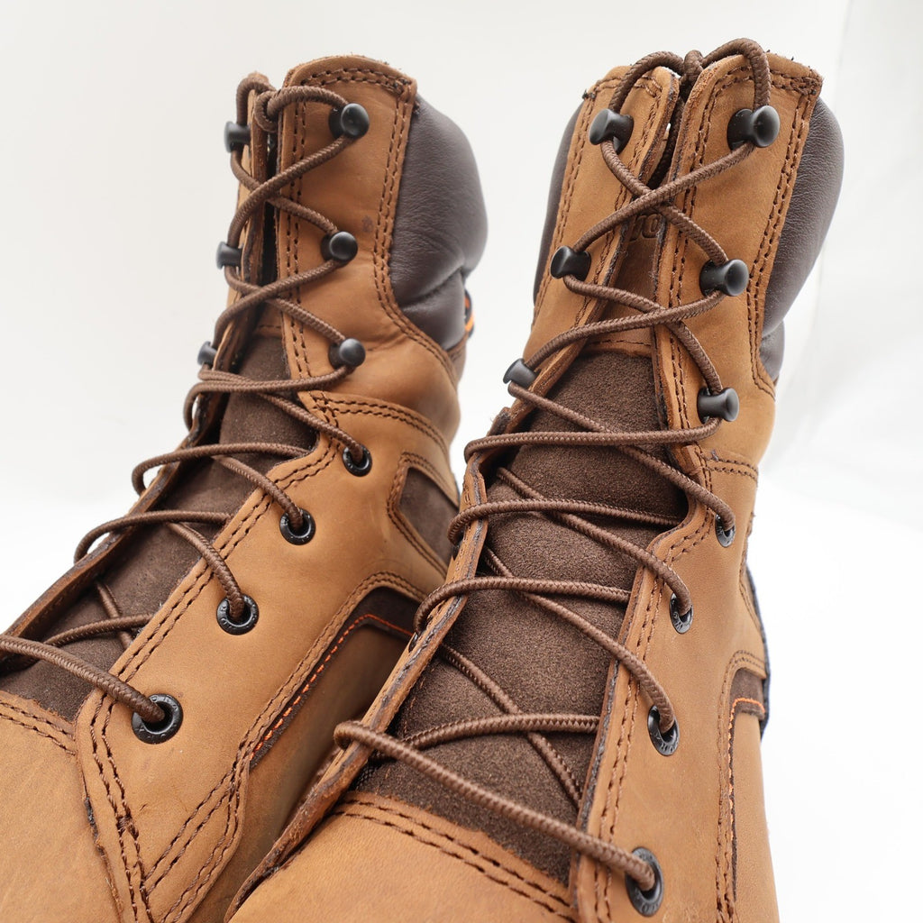 Worx by Red Wing 5815 Steel Toe Work Boots Mens 10.5 Brown Leather New - take2supply
