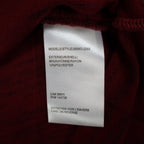Tribal Asymmetrical Top Womens XL Tawny Red Ombre Space Dye Cowl Neck NEW - take2supply
