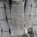 Marcona Reversible Quilted Jacket Womens Medium White Navy Grid Snap Front NWT - take2supply