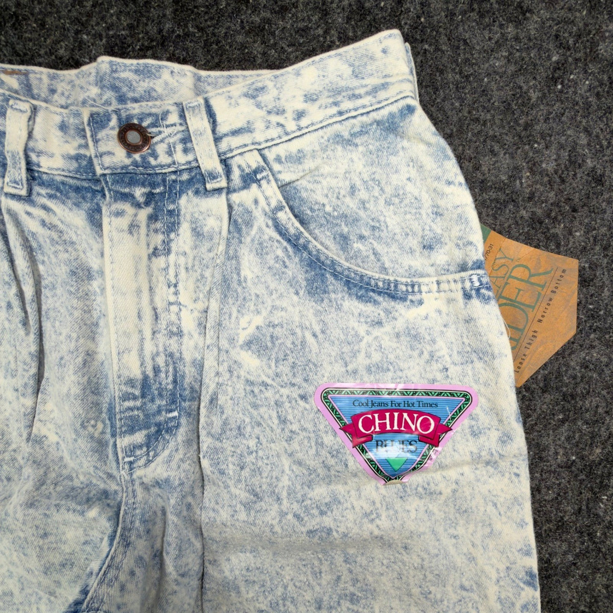 Lee Vintage 90s Easy Rider Jeans Mens 29x32 Blue Acid Wash Denim NWT USA Made - take2supply