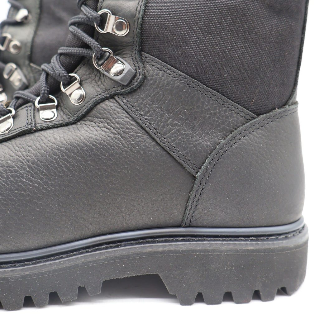 Wolverine Big Horn Boots Mens 8.5 W Vintage Y2K Black Leather Gore-Tex 03851 NEW - take2supply