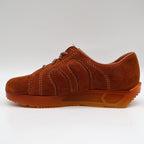 Walker Oxford Sneakers Kids 12 D Vintage 70s Rust Suede Platform Made in USA - take2supply