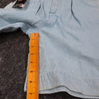 Levi's 917 Shorts Womens 12 Vintage 90s Light Wash Denim Made in USA Deadstock - take2supply