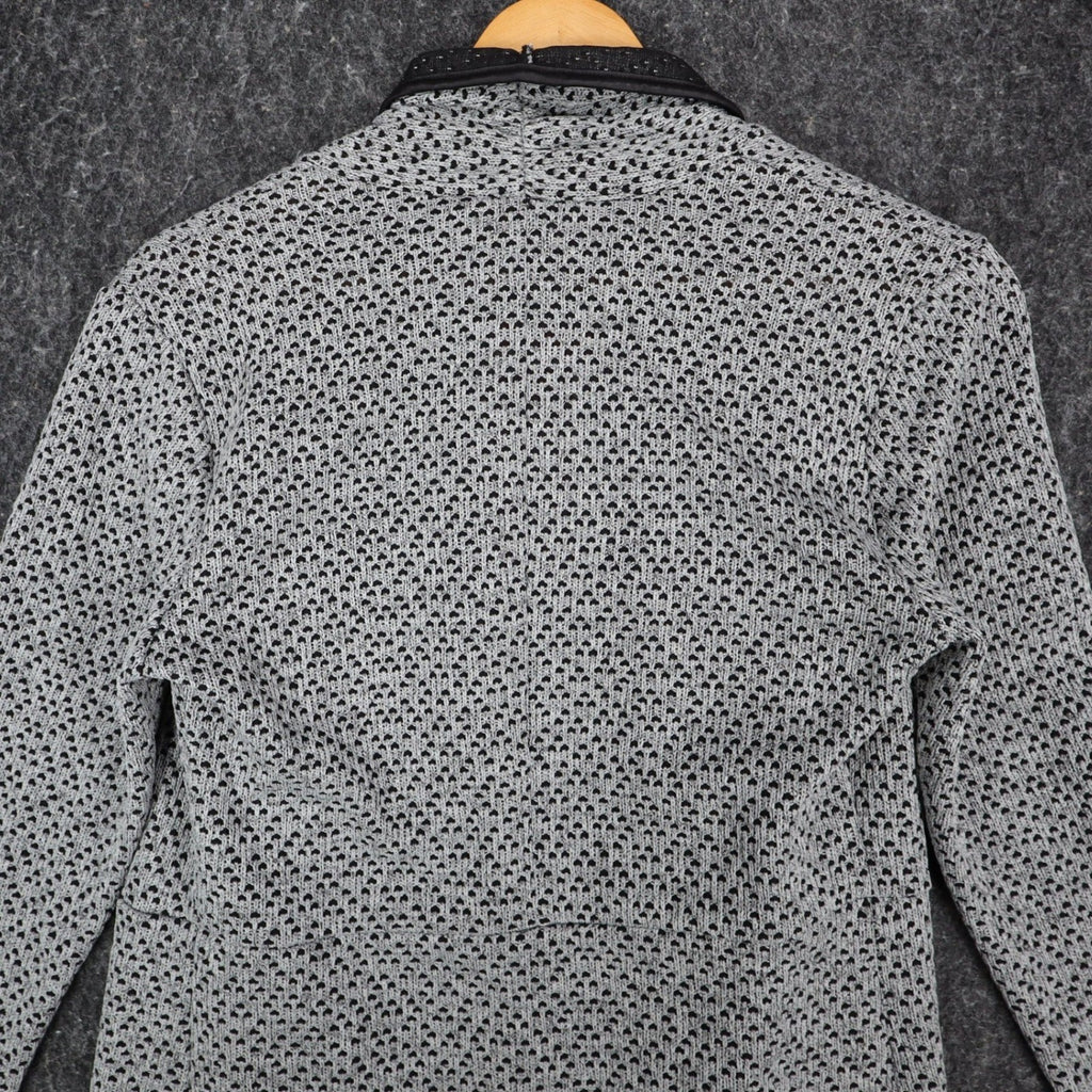 Dusak Designs Open Front Cardigan Womens S Textured Knit Made in Canada NWT - take2supply