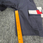 Tommy Hilfiger Y2K Cargo Shorts Toddler 4T Navy Cotton New - take2supply