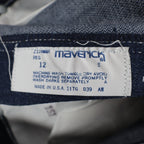 Maverick Straight Leg Jeans Boys 12 Regular Vintage Deadstock USA Blue Denim - take2supply