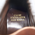 Walker Brand Wallabee Boots Youth 12.5D Vintage Brown Leather Crepe Sole USA - take2supply