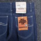 Maverick Straight Leg Jeans Boys 10 Regular Vintage 70s Deadstock Cotton USA - take2supply