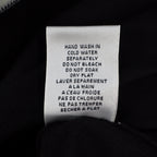 Lana Lee Tunic Sweater Womens Large Black White Striped Colorblock Zip Back New - take2supply