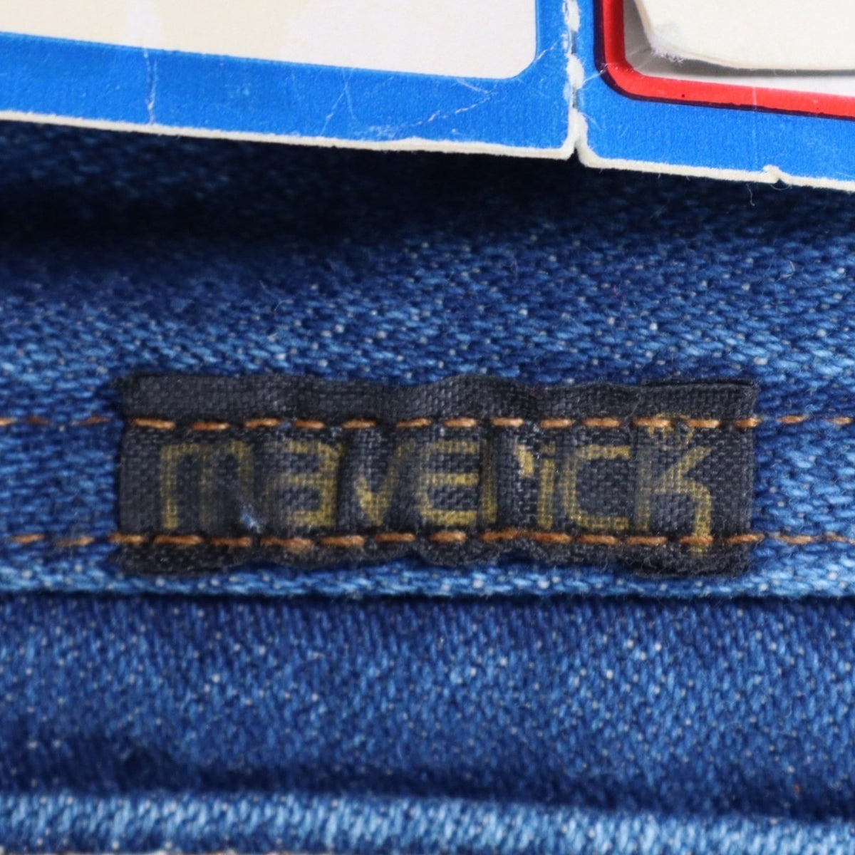 Young Maverick Jeans Girls 10 Slim Vintage 80s Blue Cotton Straight Deadstock - take2supply