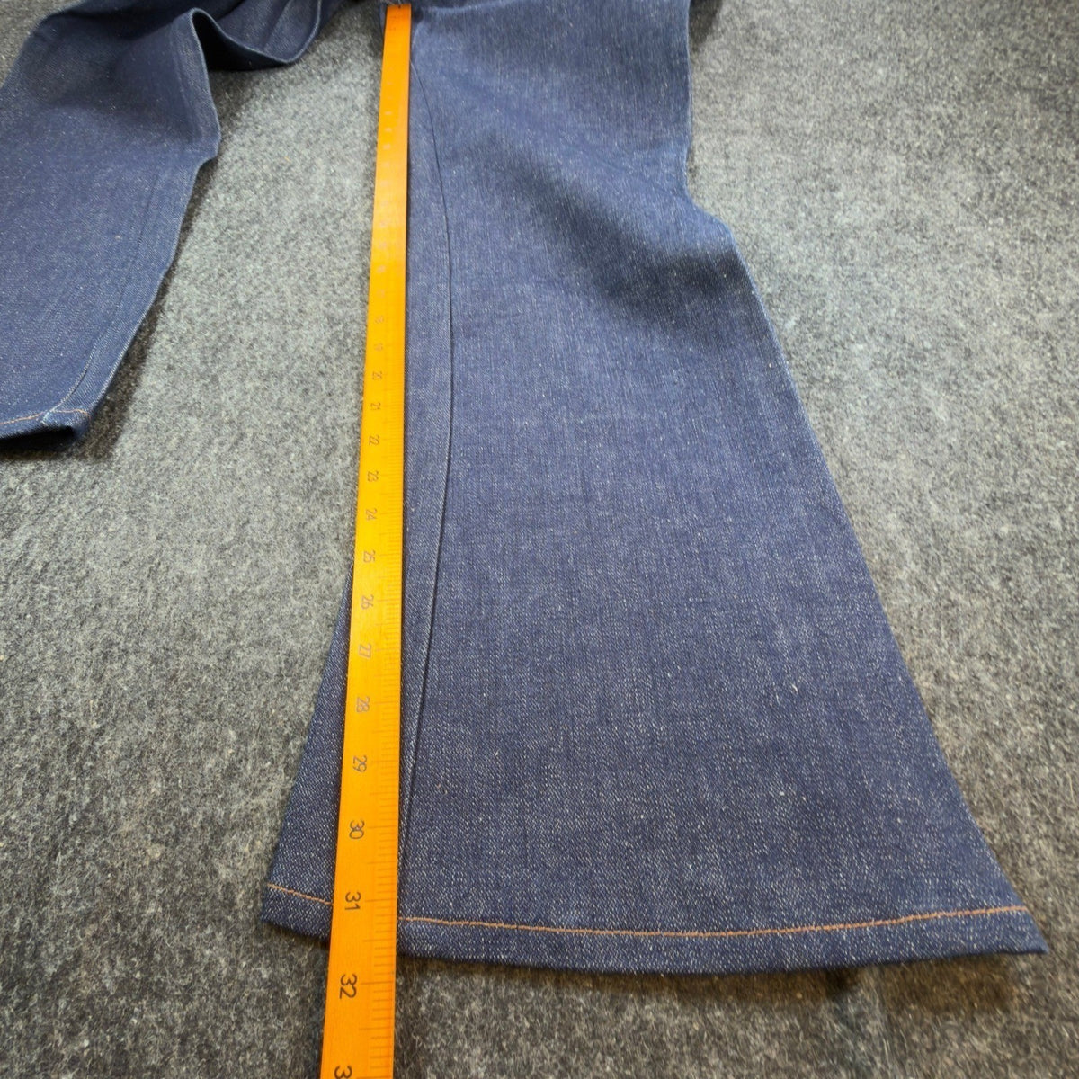 Wrangler Vintage 70s Flare Jeans Mens 40x32 No-Fault USA Made NOS NWT - take2supply