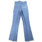 Maverick Vintage 70s Boot Flare Jeans Boys 16 Regular Blue Denim NWT Deadstock - take2supply