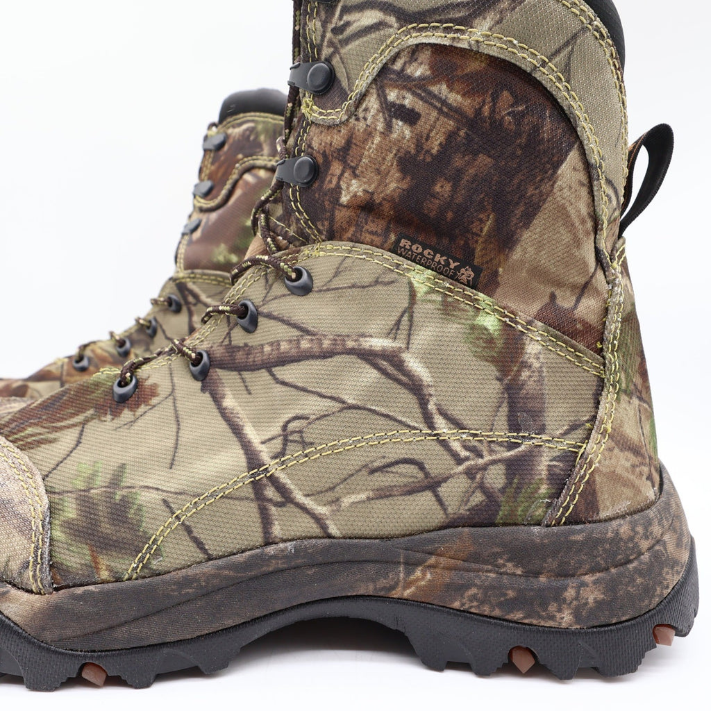 Rocky Gameseeker 8" Hunting Boots Mens 10.5 Camo Waterproof RKY0016 NWT - take2supply