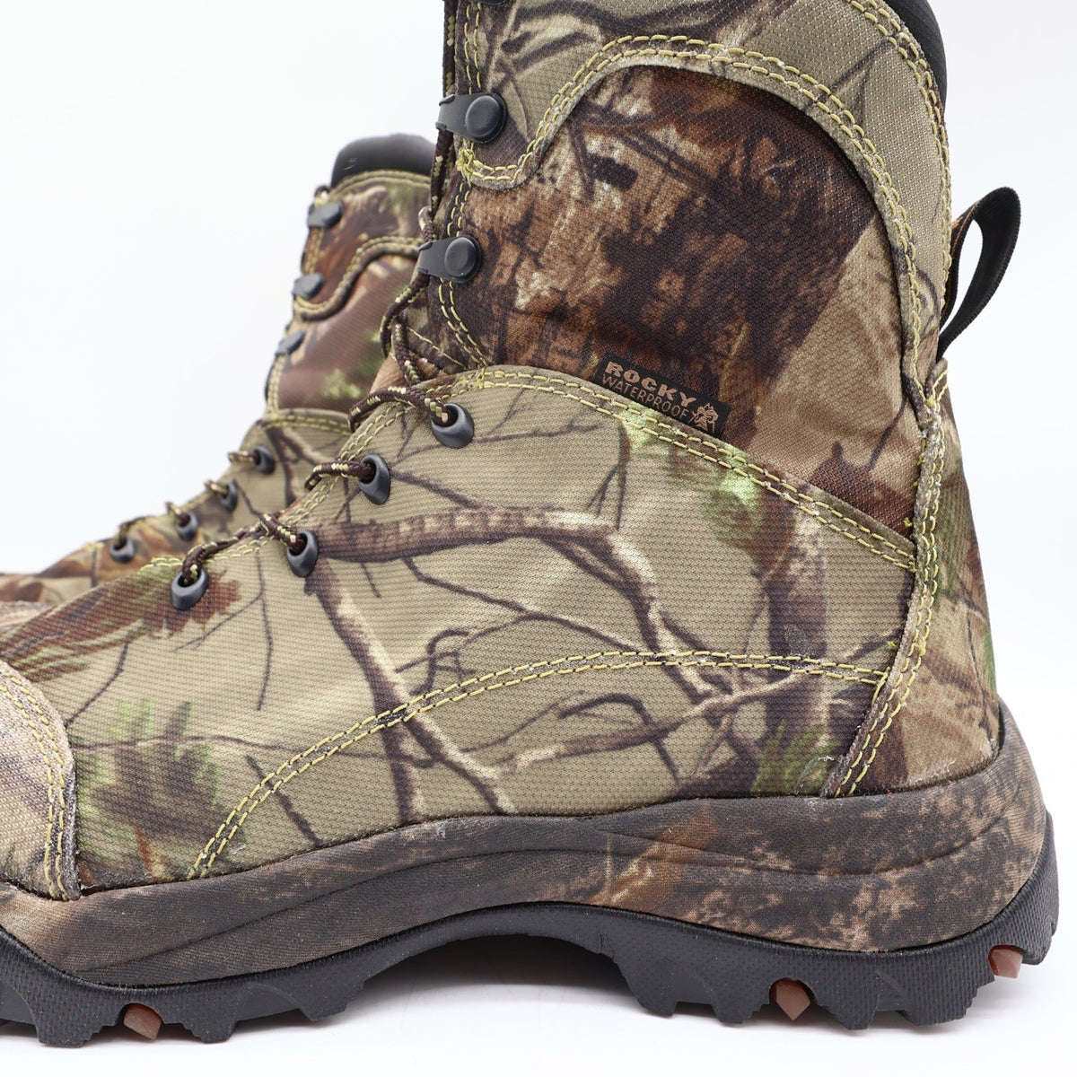 Rocky Gameseeker 8" Hunting Boots Mens 10.5 Camo Waterproof RKY0016 NWT - take2supply