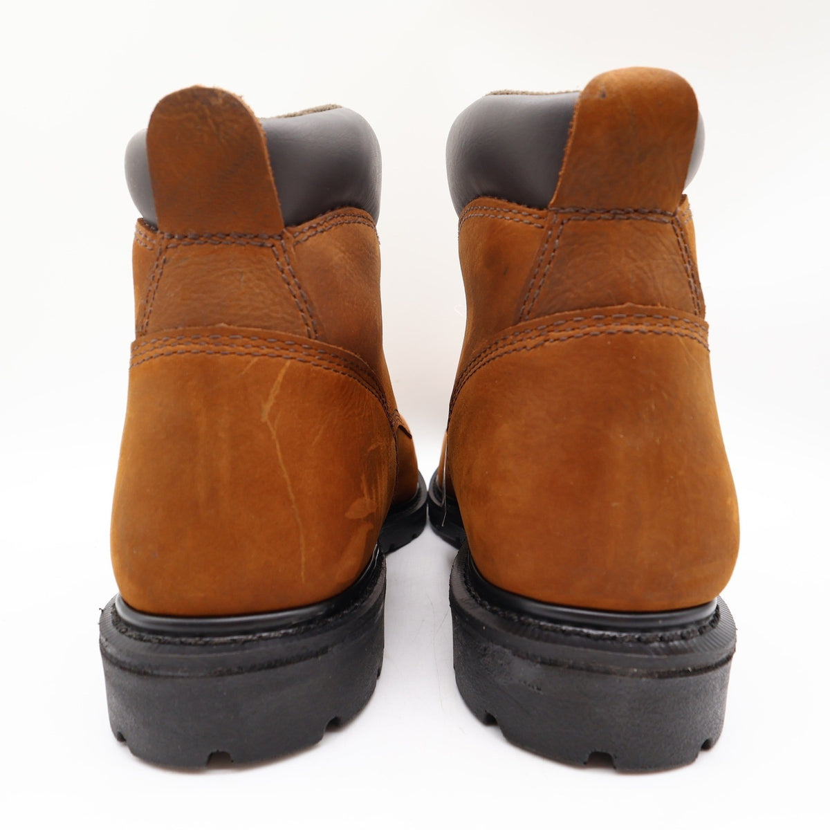 Worx 5606 Steel Toe Work Boots Mens 8.5 Brown Leather Waterproof NWT - take2supply