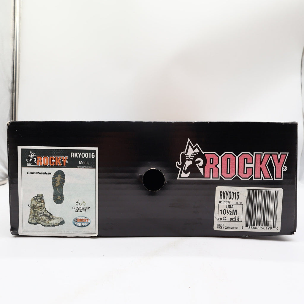 Rocky Gameseeker 8" Hunting Boots Mens 10.5 Camo Waterproof RKY0016 NWT - take2supply