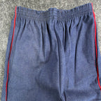 Young Maverick Vintage 80s Jeans Girls 10 Blue Cotton Red Piping NWT NOS USA - take2supply