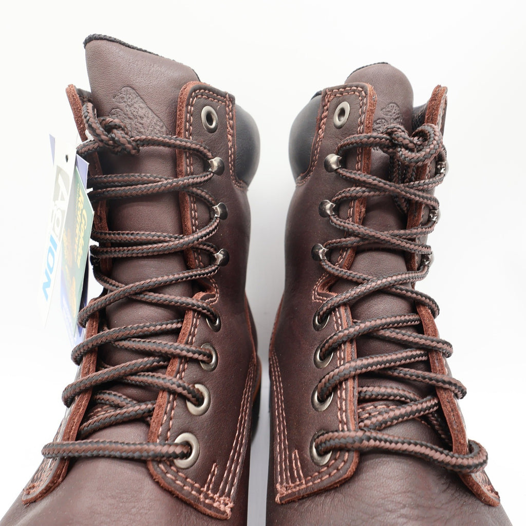 Golden Retriever 3901 Work Boots Mens 9 Dark Brown Leather Waterproof NWT - take2supply
