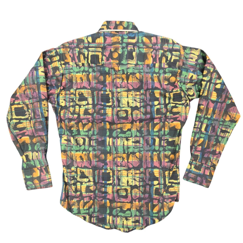 Ruddock Bros Vintage 90s Button Down Mens Small Multi Cotton New - take2supply