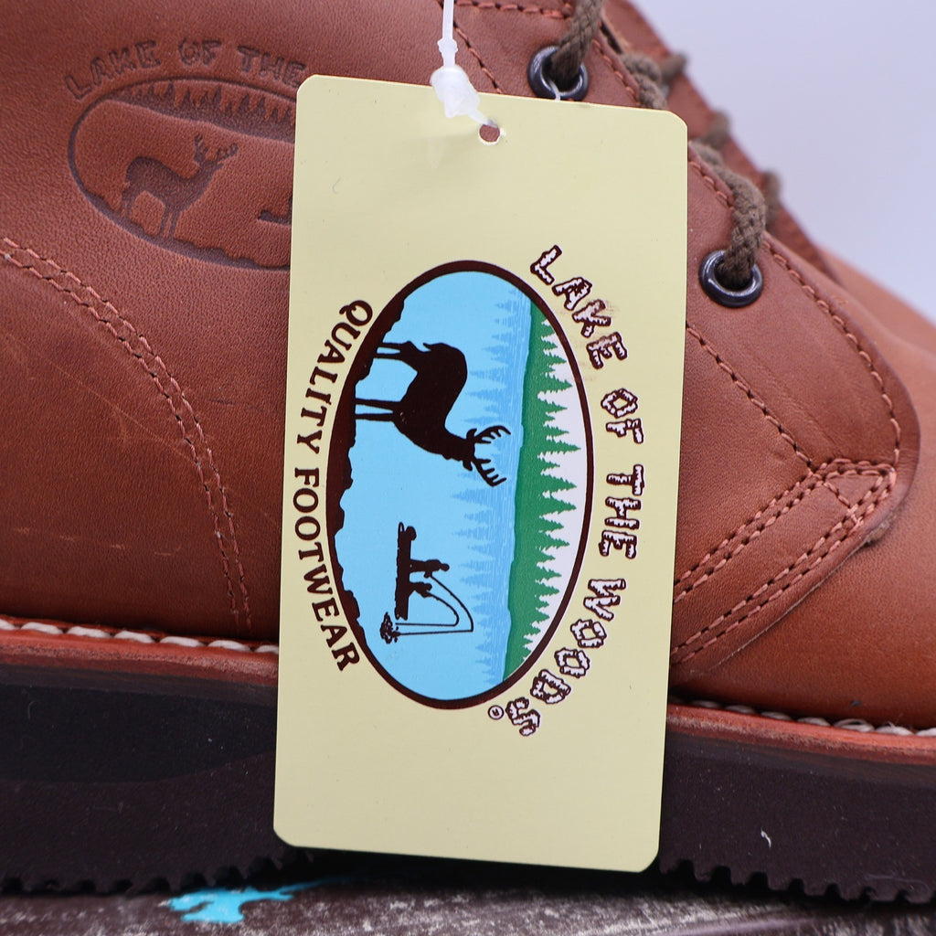 Lake of the Woods Chukka Boots Mens 8 EE Vintage Brown Leather 2429 New With Box - take2supply