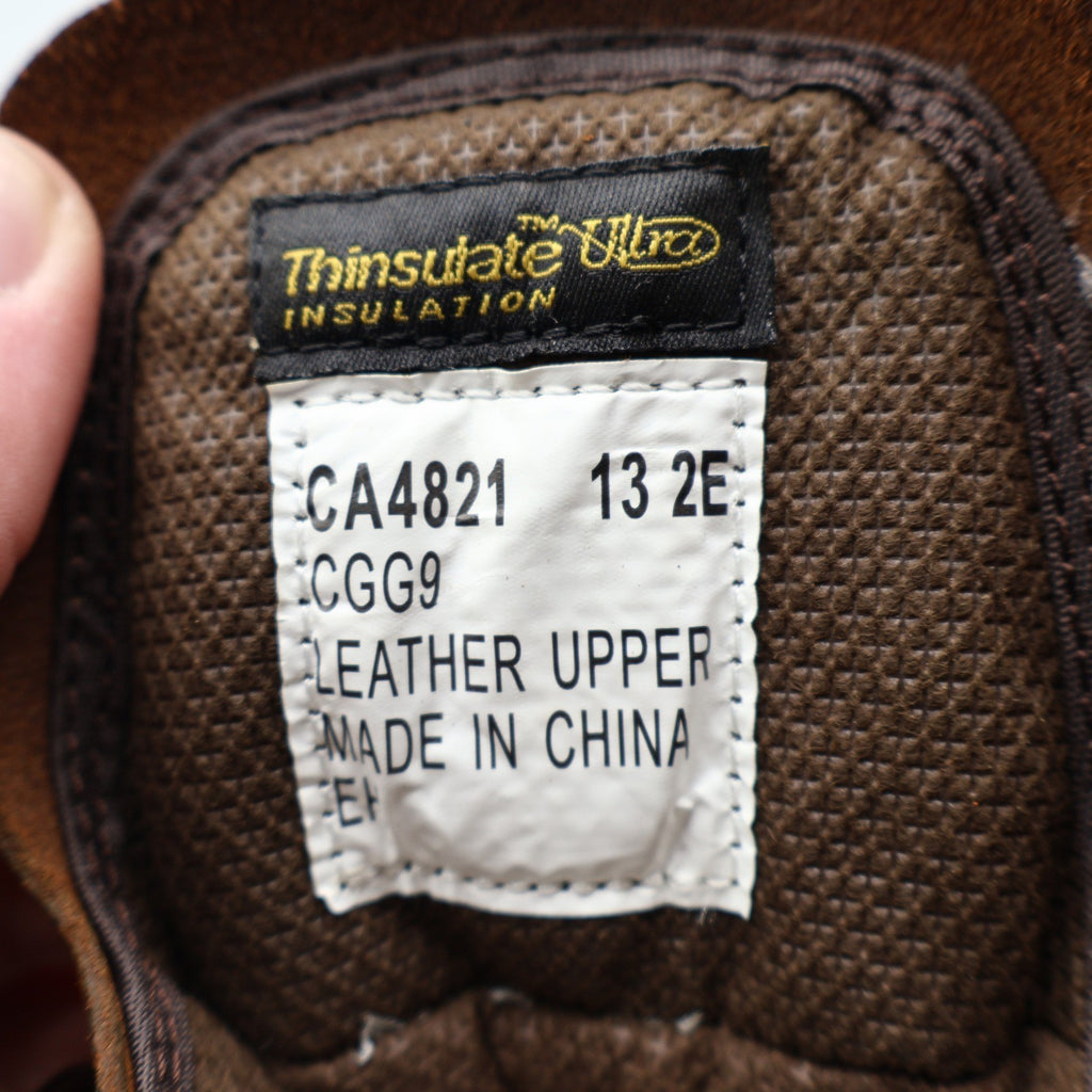 Carolina Logger Work Boots Mens 13 2E Brown Leather Waterproof EH CA4821 600g - take2supply
