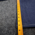 Key Jeans Vintage Womens 27 M Blue Red Embroidered Flare Jeans NWT - take2supply