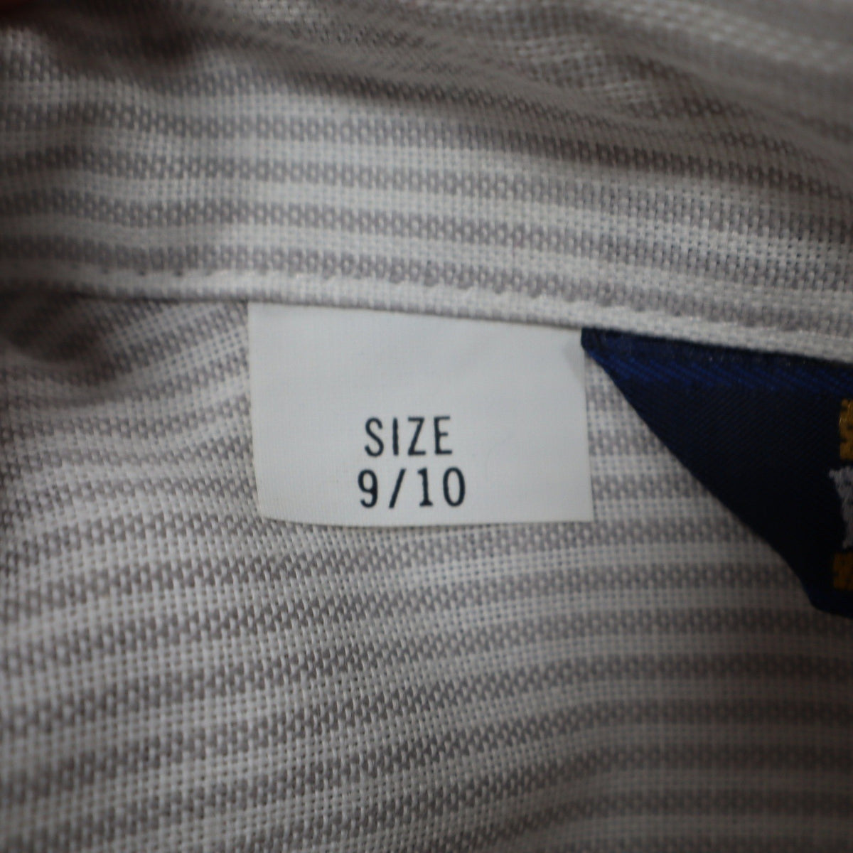 Dee Cee Short Sleeve Button Up Womens 14 Vintage Gray Striped Made in USA Shirt - take2supply