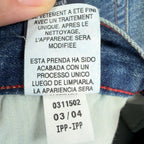 Tommy Hilfiger Y2K Slouch Fit Jeans Boy 20 Blue Cotton NWT Deadstock - take2supply