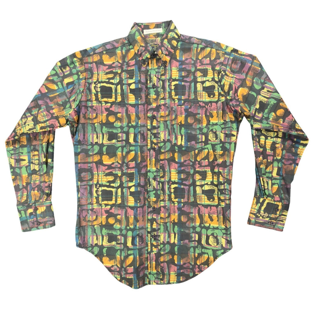 Ruddock Bros Vintage 90s Button Down Mens Small Multi Cotton New - take2supply