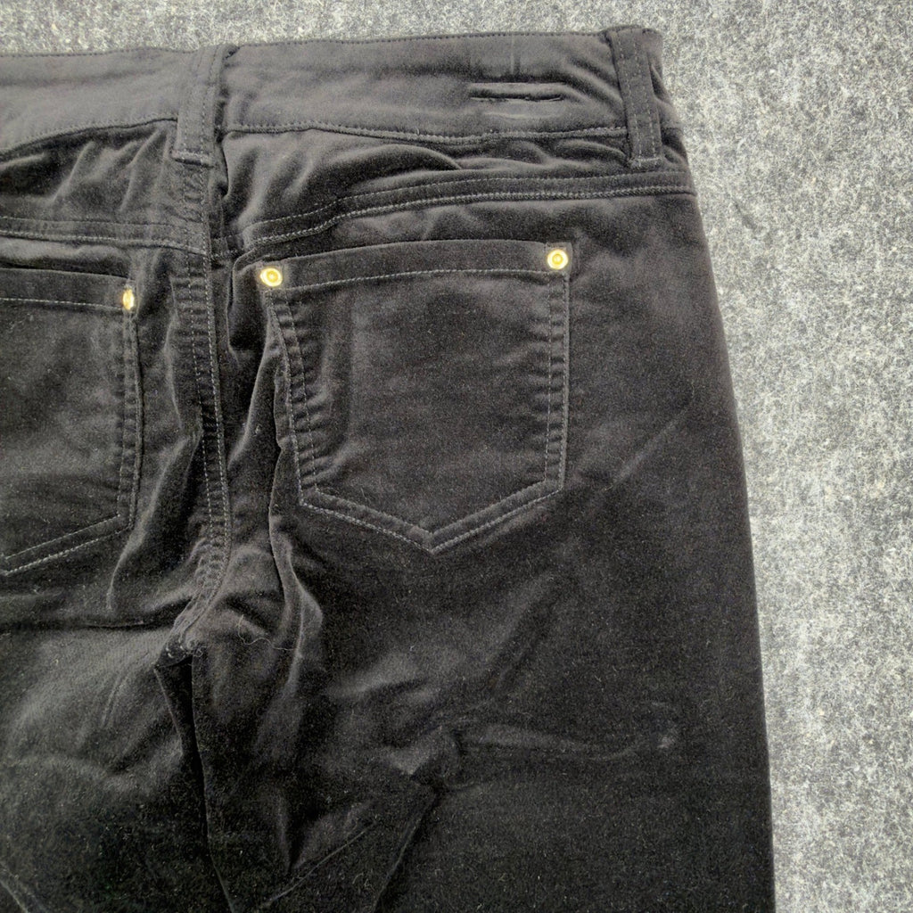 TAKARA Y2K Flare Pants Womens 9 Black Cotton Blend NWT C711 - take2supply