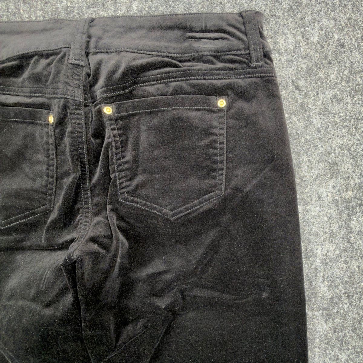 TAKARA Y2K Flare Pants Womens 9 Black Cotton Blend NWT C711 - take2supply
