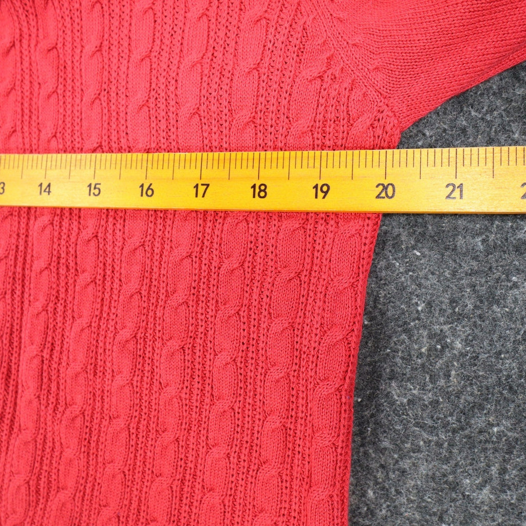 Company Collection Cardigan Womens XL Vintage Pink Cable Knit Button Front C1209 - take2supply
