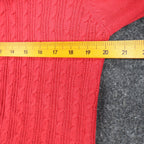 Company Collection Cardigan Womens XL Vintage Pink Cable Knit Button Front C1209 - take2supply