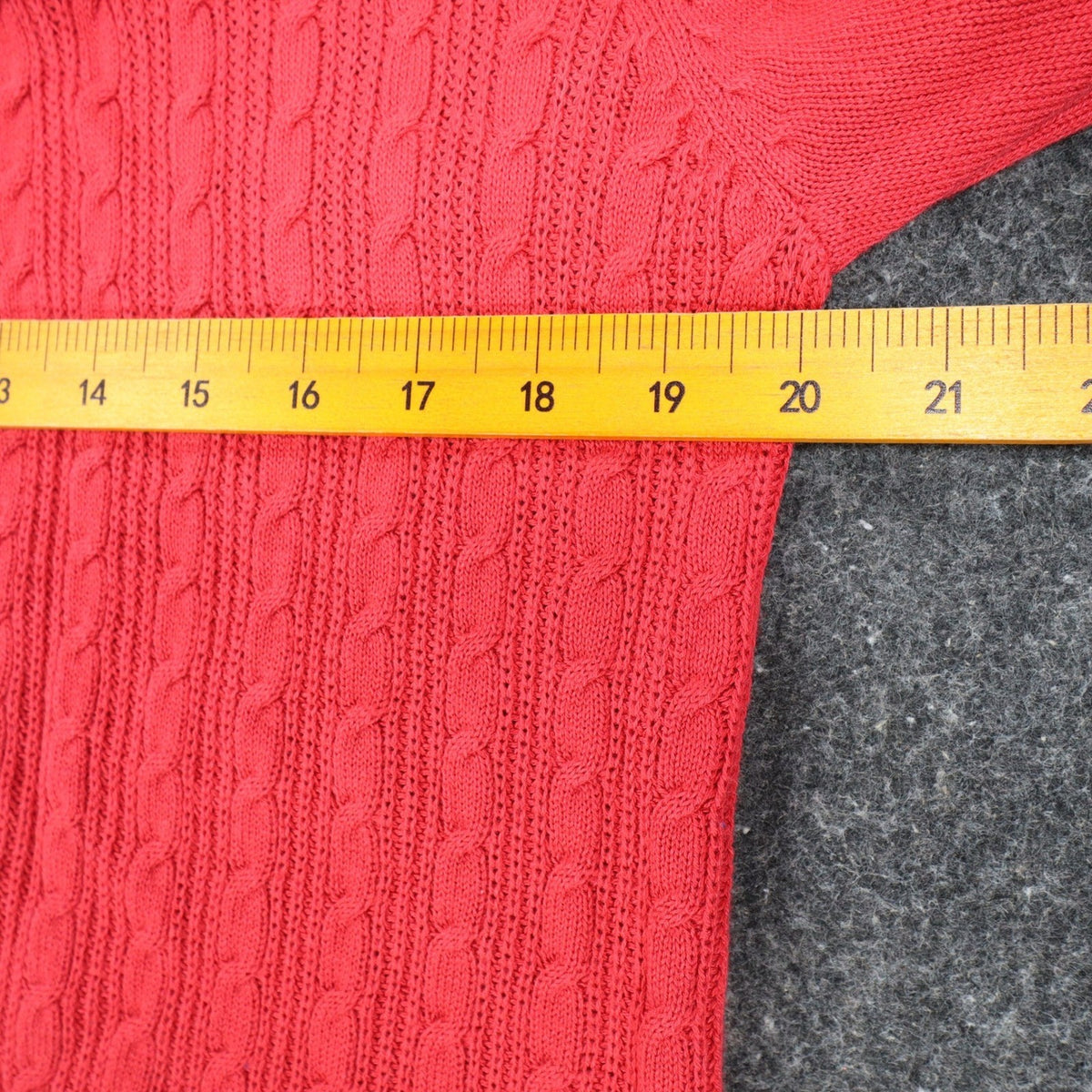 Company Collection Cardigan Womens XL Vintage Pink Cable Knit Button Front C1209 - take2supply