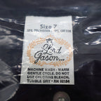 Lord Jason Polo Shirt Boys 7 Navy Short Sleeve Cotton Blend USA New Packaged - take2supply